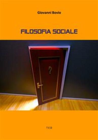Filosofia sociale - cover