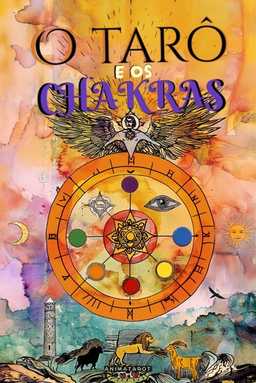 O Tarô e os Chakras - Libere seus bloqueios energéticos e emocionais melhore sua energia vital seu estado de ânimo e cure suas emoções com o tarô terapêutico - Cura dos Chakras - cover