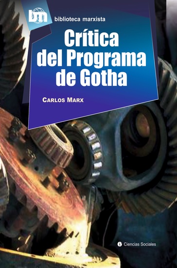 Crítica al programa de Gotha - cover