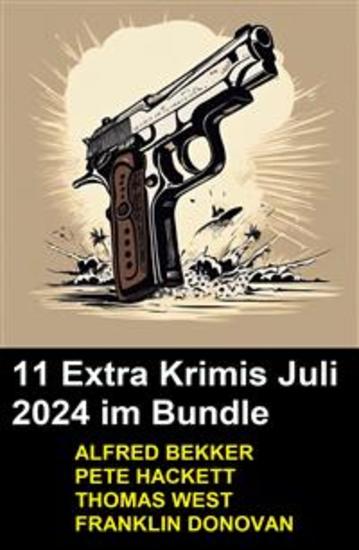 11 Extra Krimis Juli 2024 im Bundle - cover
