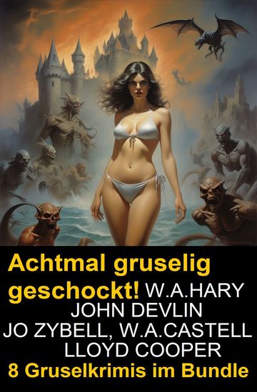 Achtmal gruselig geschockt! 8 Gruselkrimis im Bundle - cover