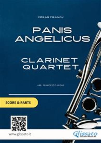Clarinet Quartet "Panis Angelicus" score & parts - Early intermediate level - cover