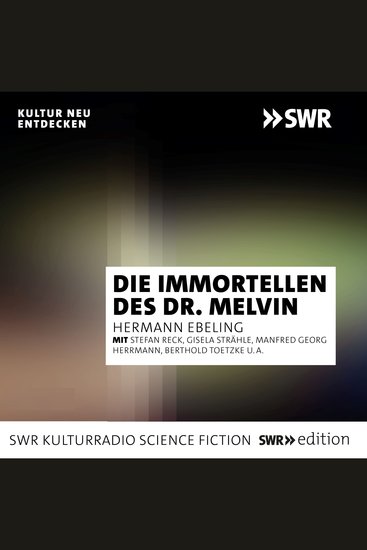 Die Immortellen des Dr Melvin - cover
