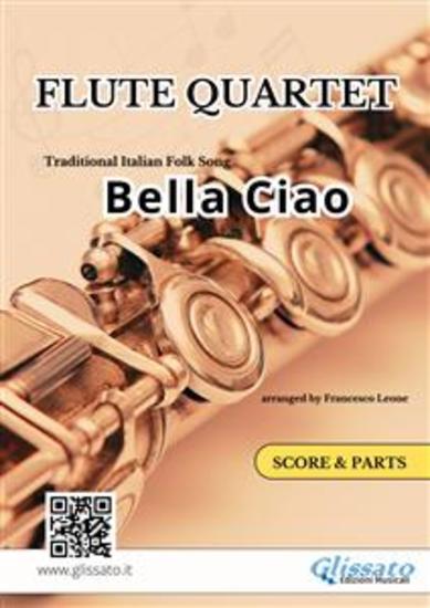Flute Quartet "Bella Ciao" score & parts - Money Heist - La casa de papel - cover