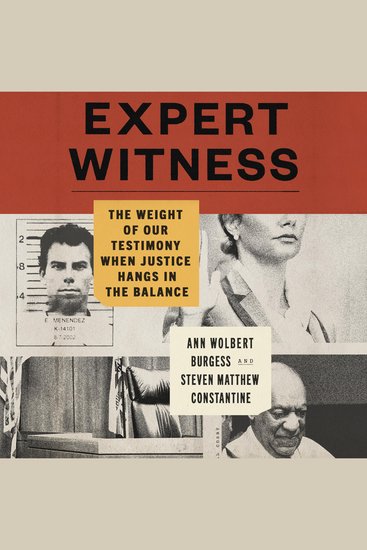 Expert Witness - The Weight of Our Testimony When Justice Hangs in the Balance - cover