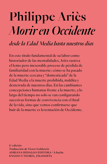 Morir en occidente - desde la Edad Media hasta nuestros días - cover