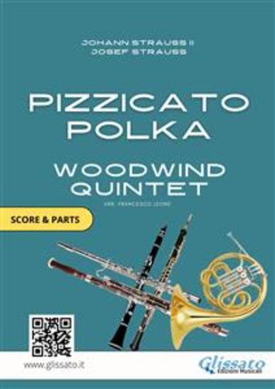 Sheet Music for Woodwind Quintet "Pizzicato Polka" (score & parts) - for intermediate players - cover
