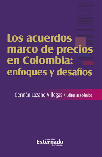 Los acuerdos marco de precios en Colombia - Enfoques y desafíos - cover