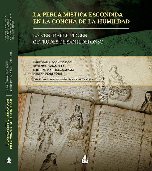 La perla mística escondida en la concha de la humildad - La venerable virgen Getrudes de San Ildefonso - cover