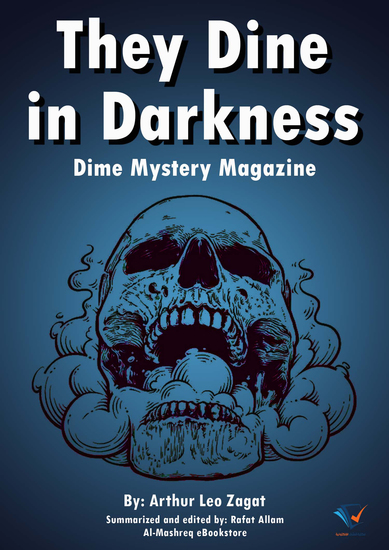 They Dine in Darkness - Dime Mystery Magazine - cover