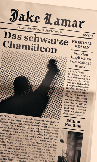 Das schwarze Chamäleon - Kriminalroman Deutscher Krimipreis 2024 - cover