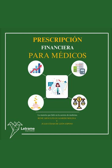 Prescripción financiera para médicos - cover