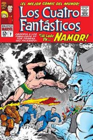 Biblioteca Marvel Los cuatro fantásticos 7 - cover
