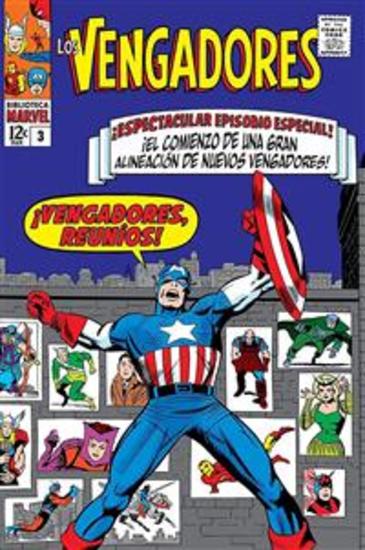 Biblioteca Marvel Vengadores 3 - cover