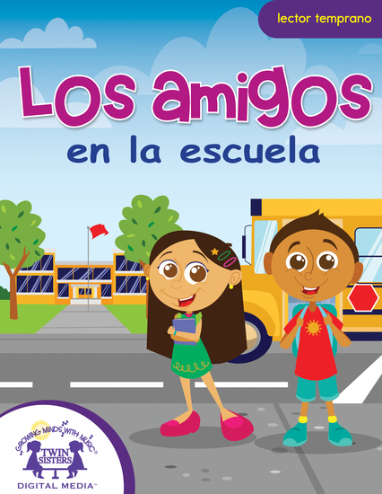 Los amigos en la escuela - cover