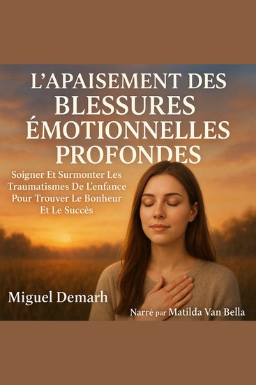 L'APAISEMENT DES BLESSURES ÉMOTIONNELLES PROFONDES - Soigner Et Surmonter Les Traumatismes De L’enfance Pour Trouver Le Bonheur Et Le Succès - cover