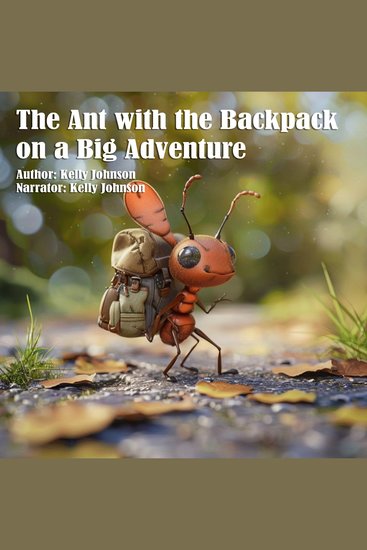 The Ant with the Backpack on a Big Adventure - cover