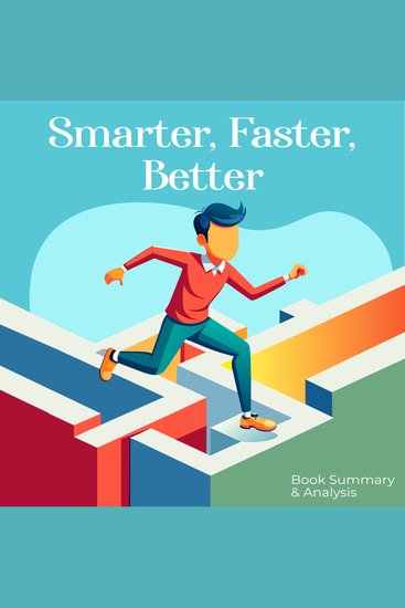 Smarter Faster Better: Book summary & analysis - cover