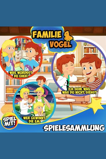 Familie Vogels Spielesammlung - Familie Vogel - cover