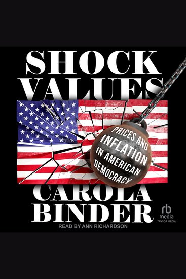 Shock Values - Prices and Inflation in American Democracy - cover