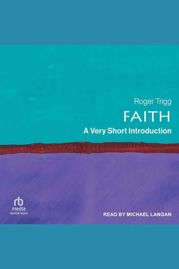 Faith - A Very Short Introduction - cover