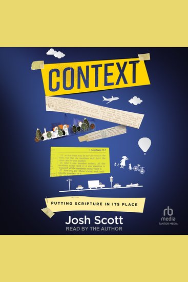 Context - Putting Scripture in its Place - cover