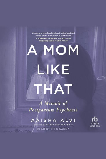 A Mom Like That - A Memoir of Postpartum Psychosis - cover