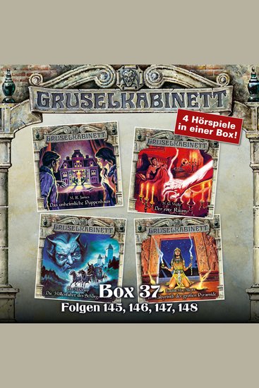 Gruselkabinett Box 37: Folgen 145 146 147 148 - cover