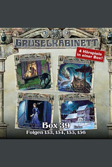 Gruselkabinett Box 39: Folgen 153 154 155 156 - cover