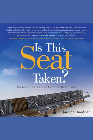 Is This Seat Taken? - It's Never Too Late to Find the Right Seat - cover