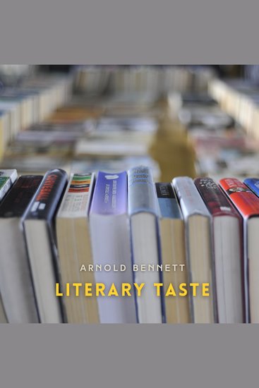 Literary Taste - How to Form It - cover