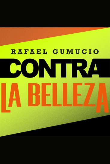 Contra la belleza - cover