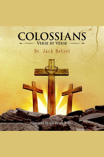 Colossians Verse by Verse - cover