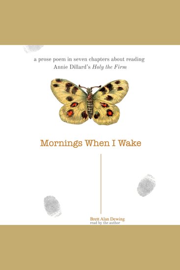 Mornings When I Wake - cover