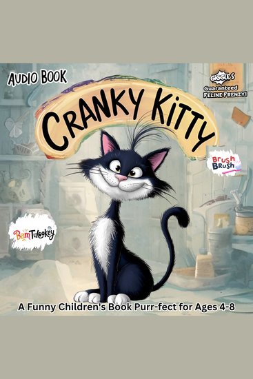 CRANKY KITTY Brush Brush - Giggles Guaranteed Feline Frenzy - A Funny Children's Audio Book Purr-fect for Ages 4-8 - cover
