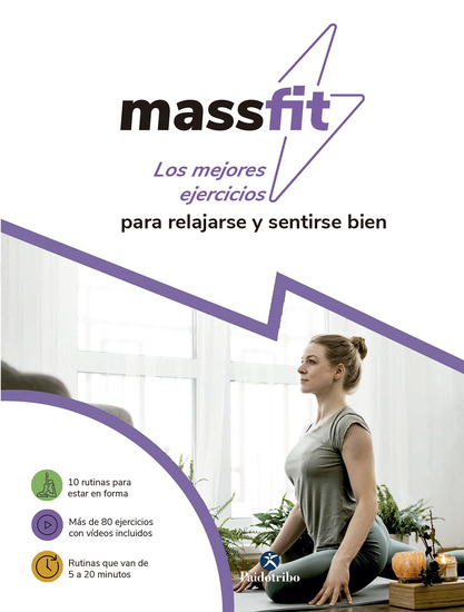 Massfit - Los mejores ejercicios para relajarse y sentirse bien (Color) - cover