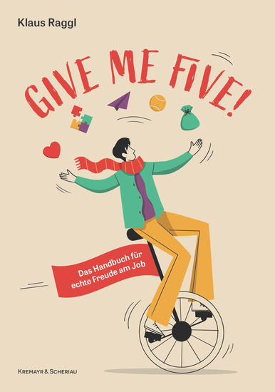 Give me five! - Das Handbuch für echte Freude am Job - cover