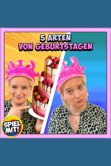 5 Arten von Geburtstagen - cover