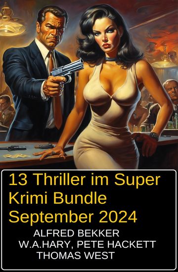 13 Thriller im Super Krimi Bundle September 2024 - cover