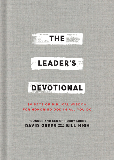 The Leader's Devotional - 90 Days of Biblical Wisdom for Honoring God in All You Do - cover