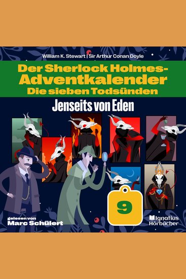 Jenseits von Eden (Der Sherlock Holmes-Adventkalender: Die sieben Todsünden Folge 9) - cover