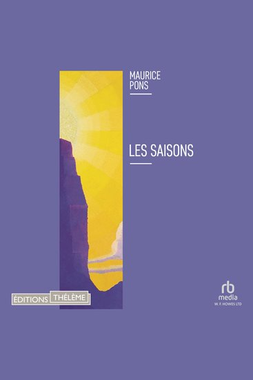 Les saisons - cover
