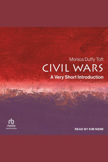 Civil Wars - A Very Short Introduction - cover