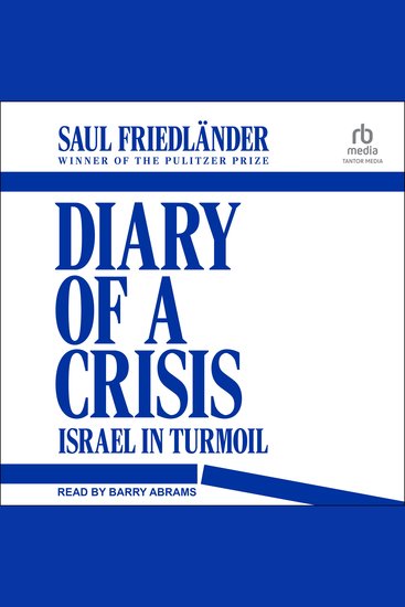 Diary of a Crisis - Israel in Turmoil - cover