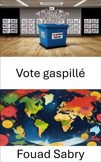 Vote gaspillé - Comment les systèmes électoraux façonnent les résultats politiques et l’impact sur les électeurs - cover