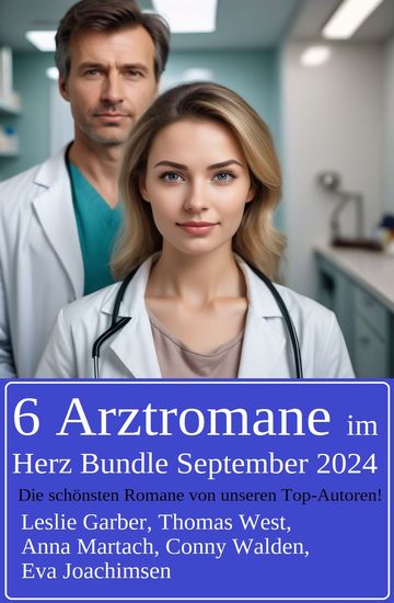 6 Arztromane im Herz Bundle September 2024 - cover