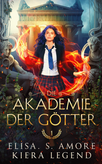 Die Akademie der Götter - Griechische Götter Fantasy - cover