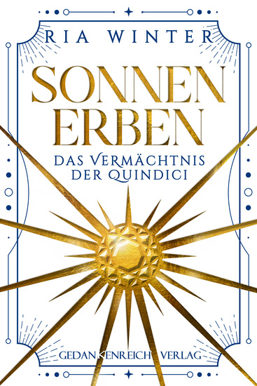 Sonnenerben - Das Vermächtnis der Quindici - Fesselnde Urban Fantasy | Gewinnerin des tolino media Newcomerpreises 2021 - cover