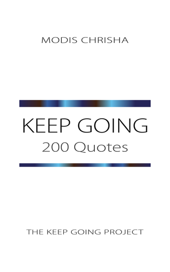 Keep Going - 200 Quotes - cover