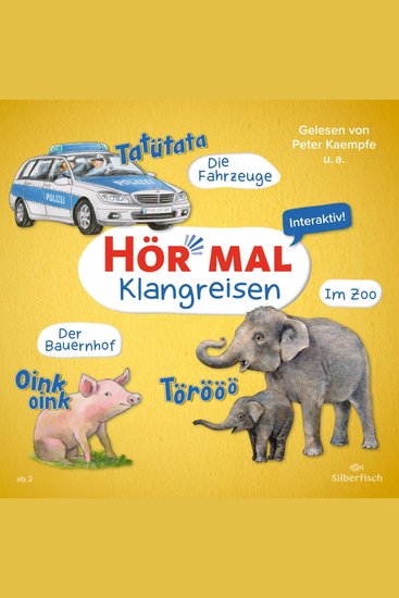 Hör mal (Klangreisen): Der Bauernhof Die Fahrzeuge Im Zoo - Zum Hören und Mitmachen ab 2 Jahren Mit echten Geräuschen und Musik - cover
